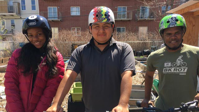 Urban composting — by bike!