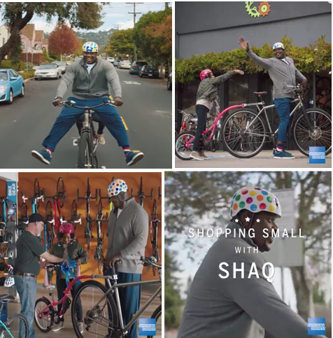 Shaquille O’Neal wears a Nutcase Dots Helmet